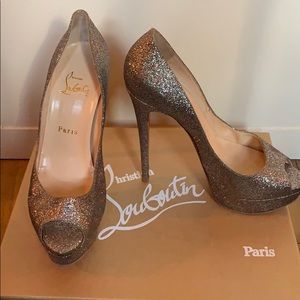 Christian Louboutin Lady Peep Shoes